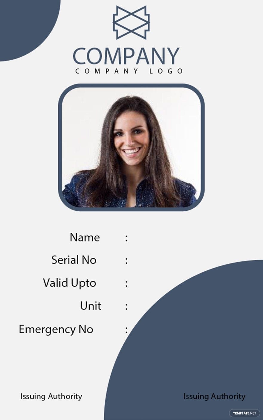 Editable Printable ID Card Templates In Publisher To Download