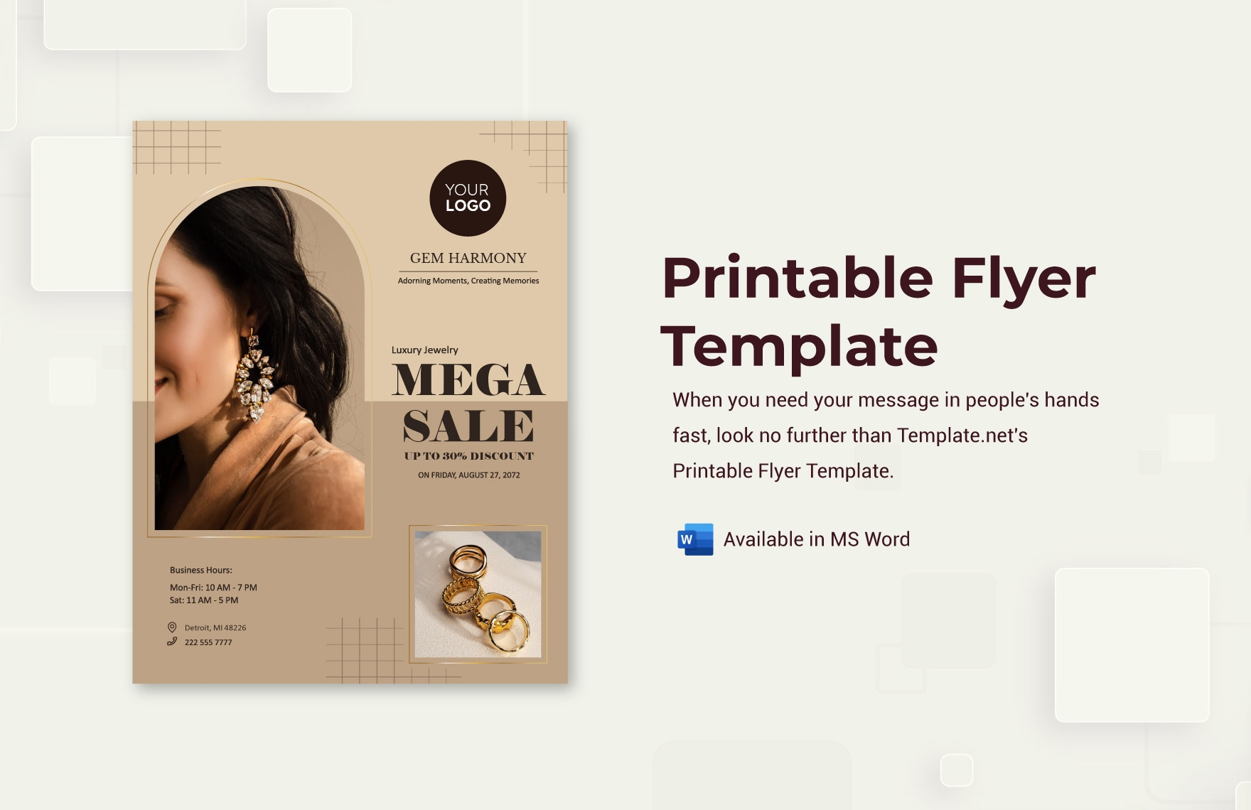 Free Editable Flyer Templates In Word To Download Free Editable Flyer Templates In Word To Download