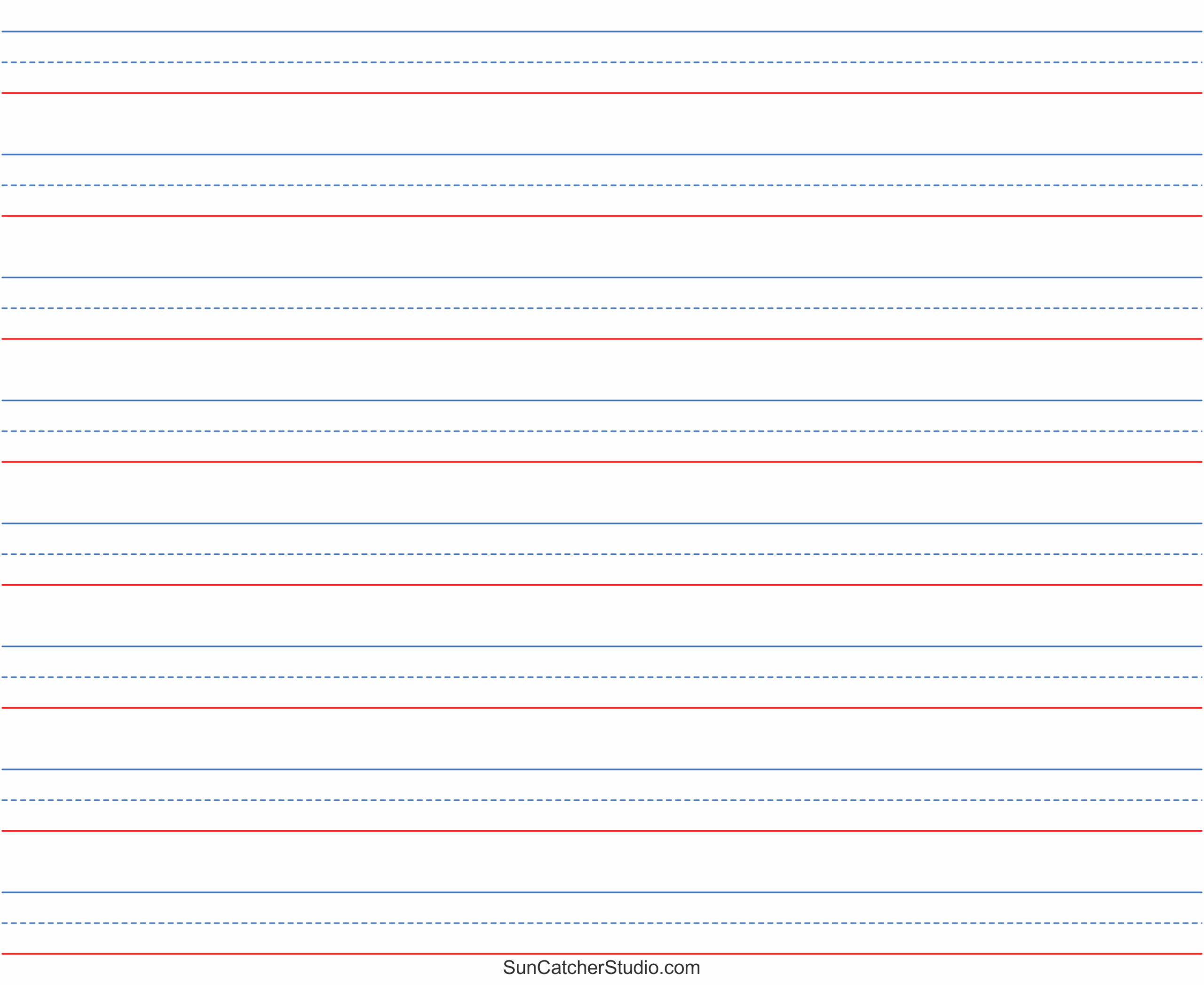 Free Printable Lined Paper Handwriting Notebook Templates Free Printables Monograms Design Tools Patterns DIY Projects