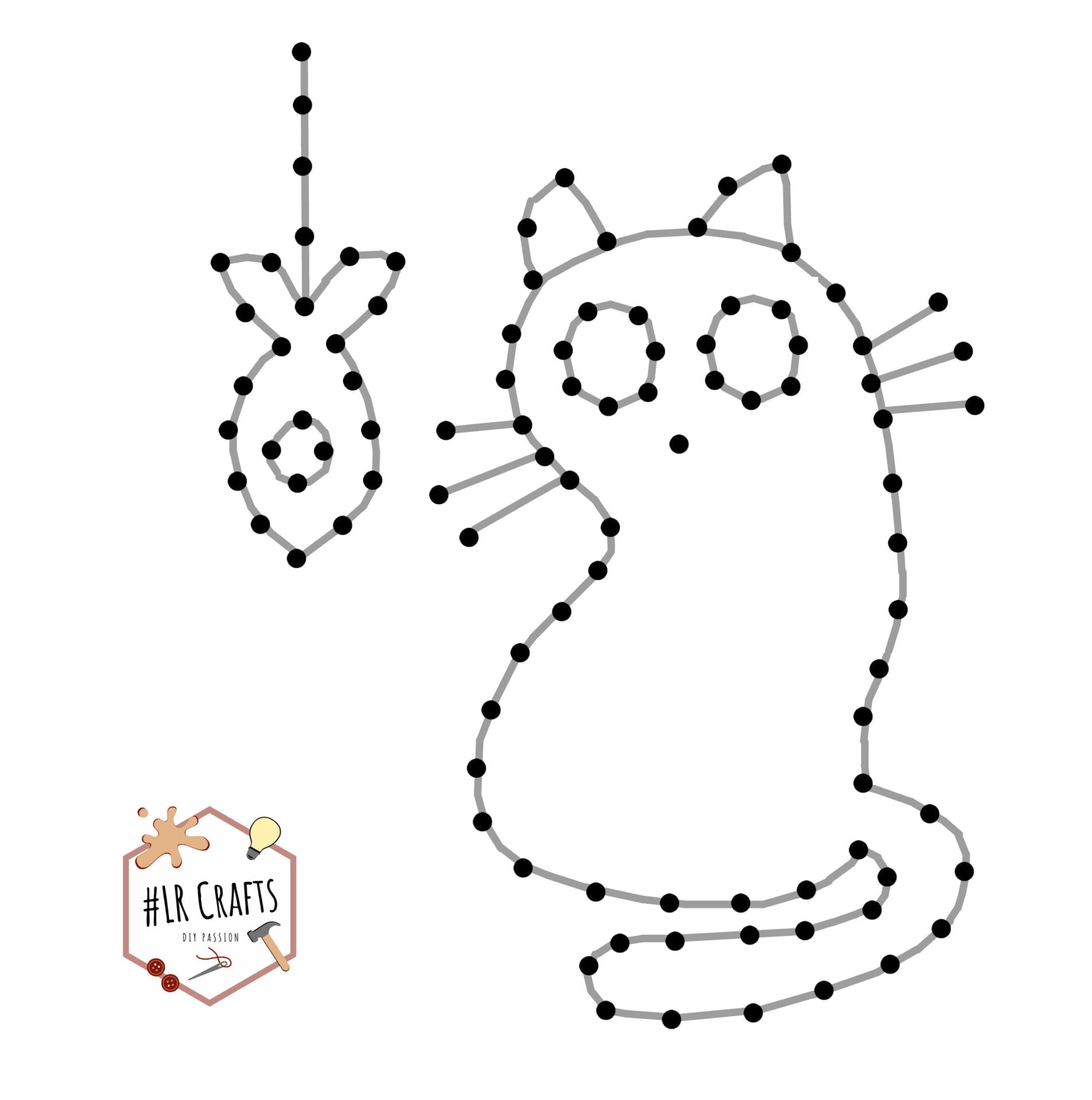 Free String Art Patterns LRCrafts