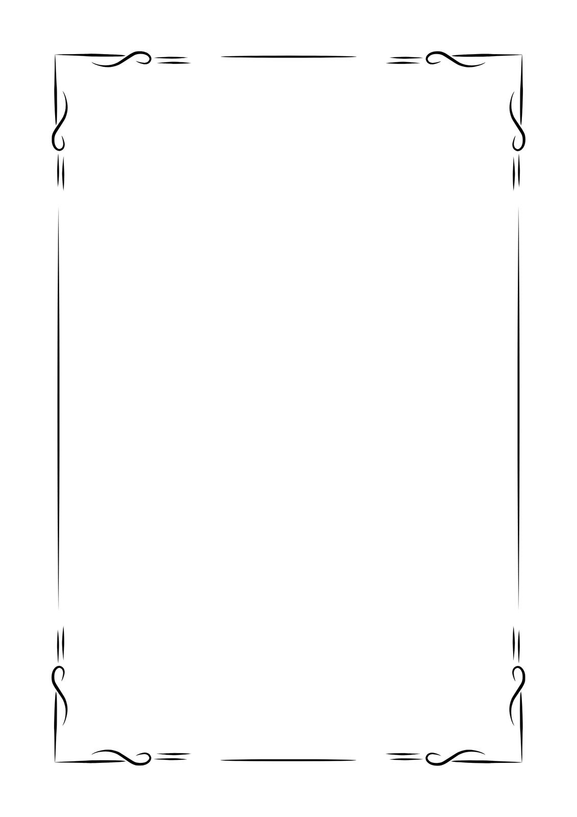 Free Printable Elegant Stationery Templates