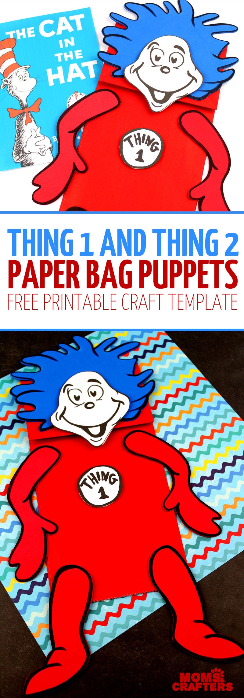 Thing 1 And Thing 2 Free Printable Template