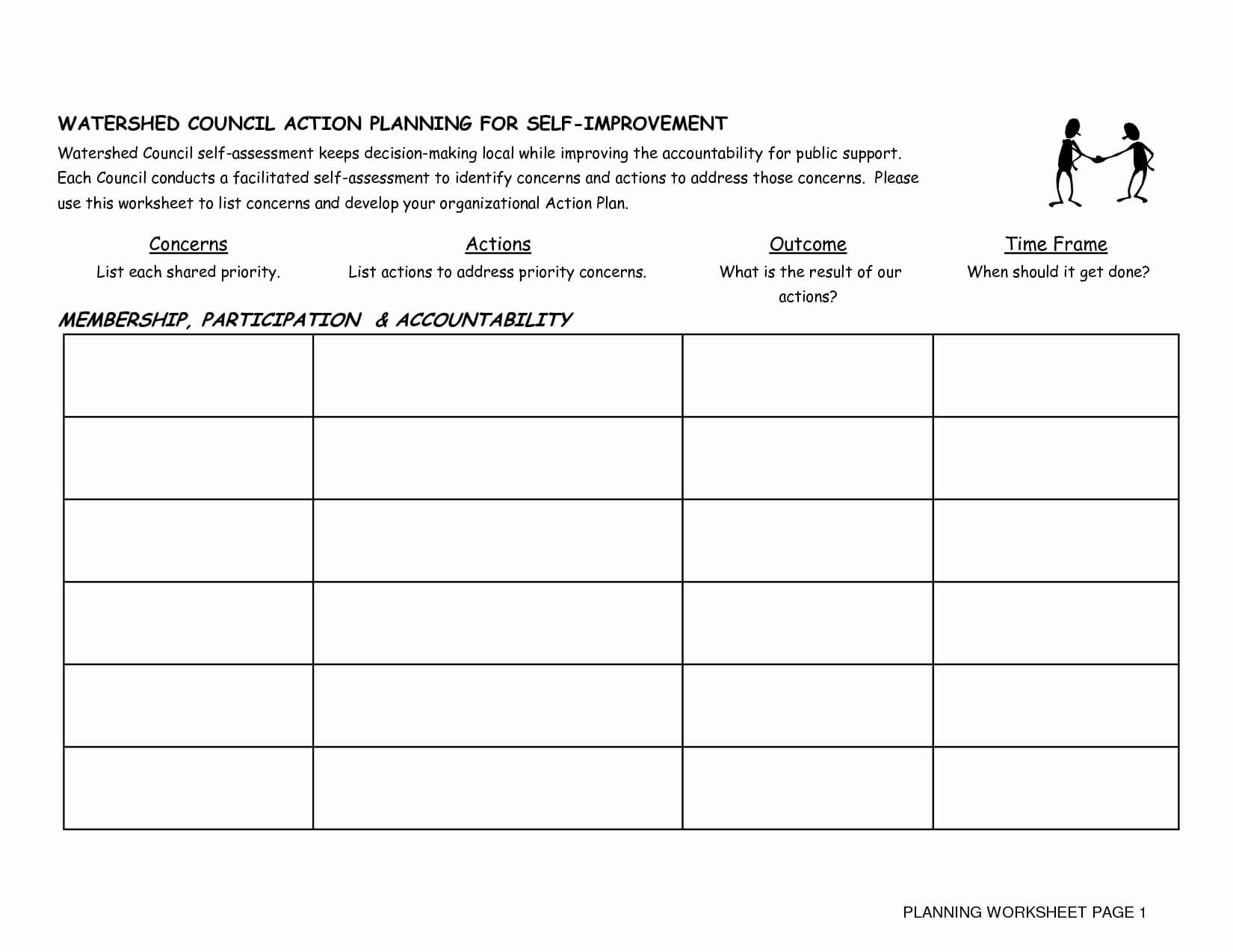 Free Printable Wellness Recovery Action Plan Templates