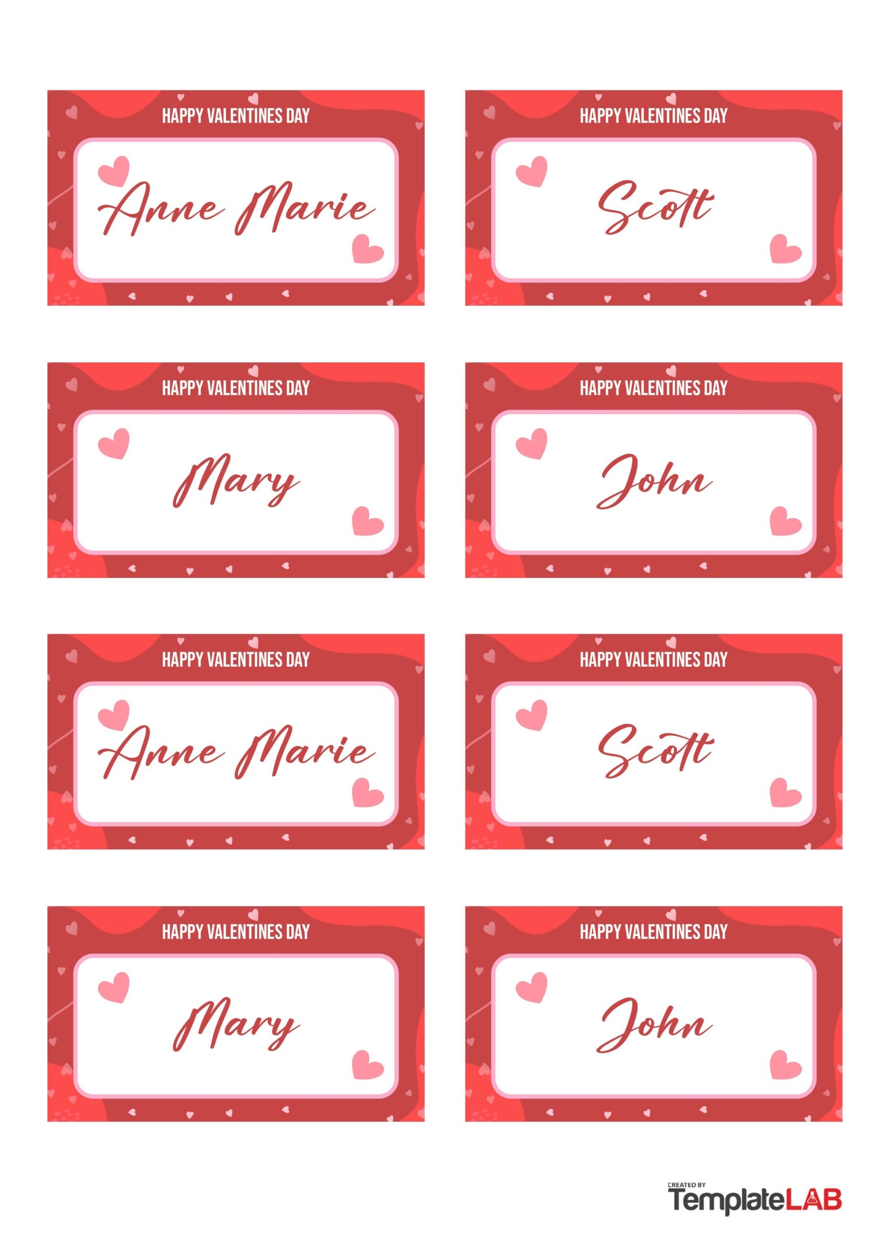 Name Tag Templates Free Printable Word