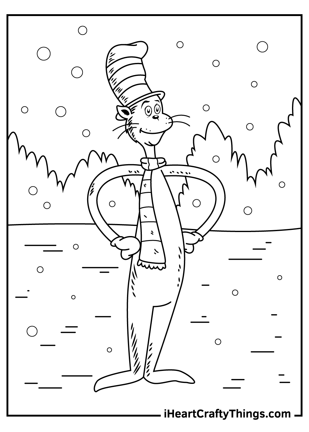 Free Printable Cat In The Hat Templates