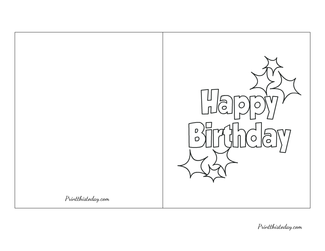 65 Cute Free Printable Birthday Cards For Everyone 65 Cute Free Printable Birthday Cards For Everyone