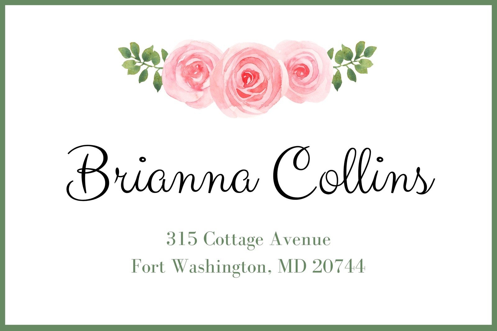Printable Address Labels Templates Free