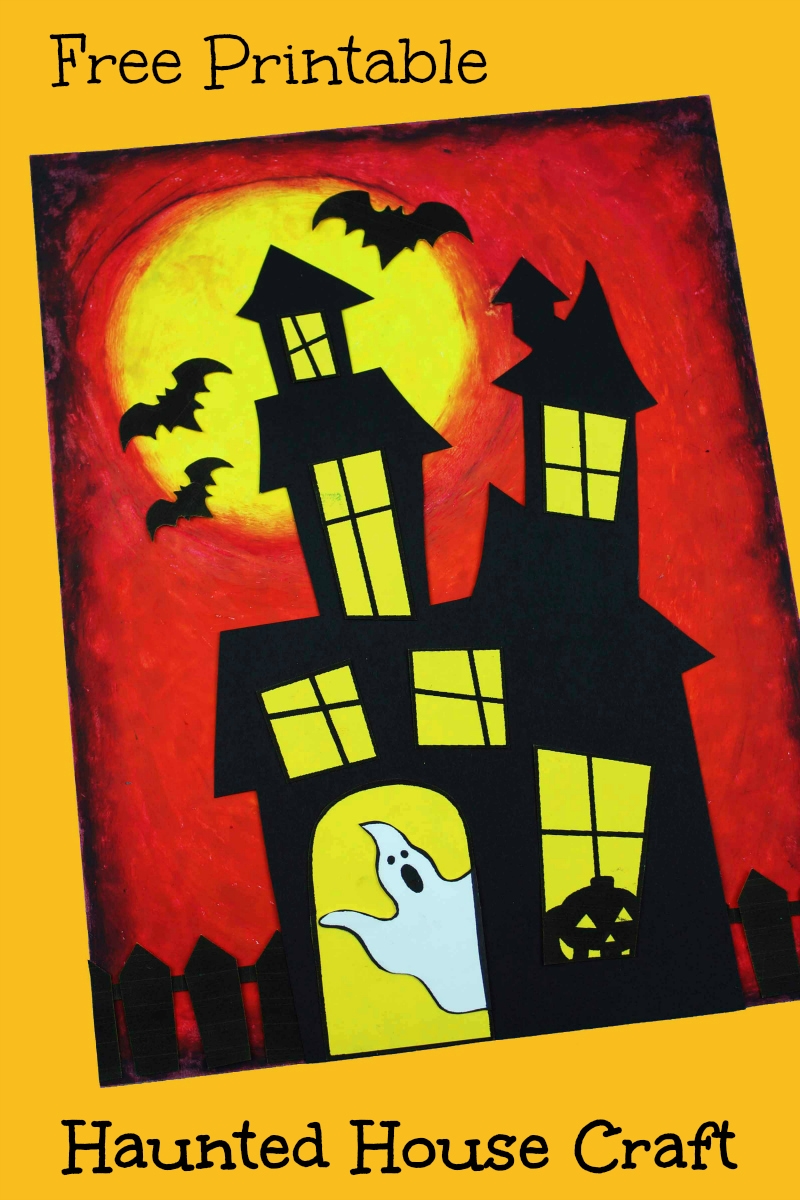 Free Printable Haunted House Templates