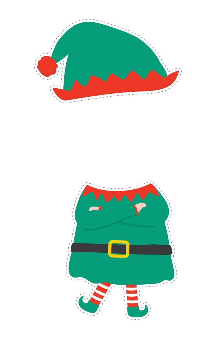 Elf Christmas Templates 20 Free PDF Printables Printablee