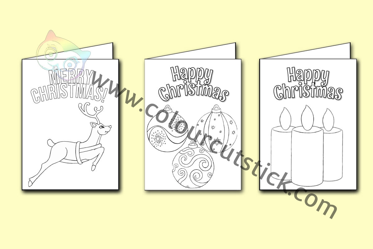 Free Printable Templates Printable Christmas Cards To Color