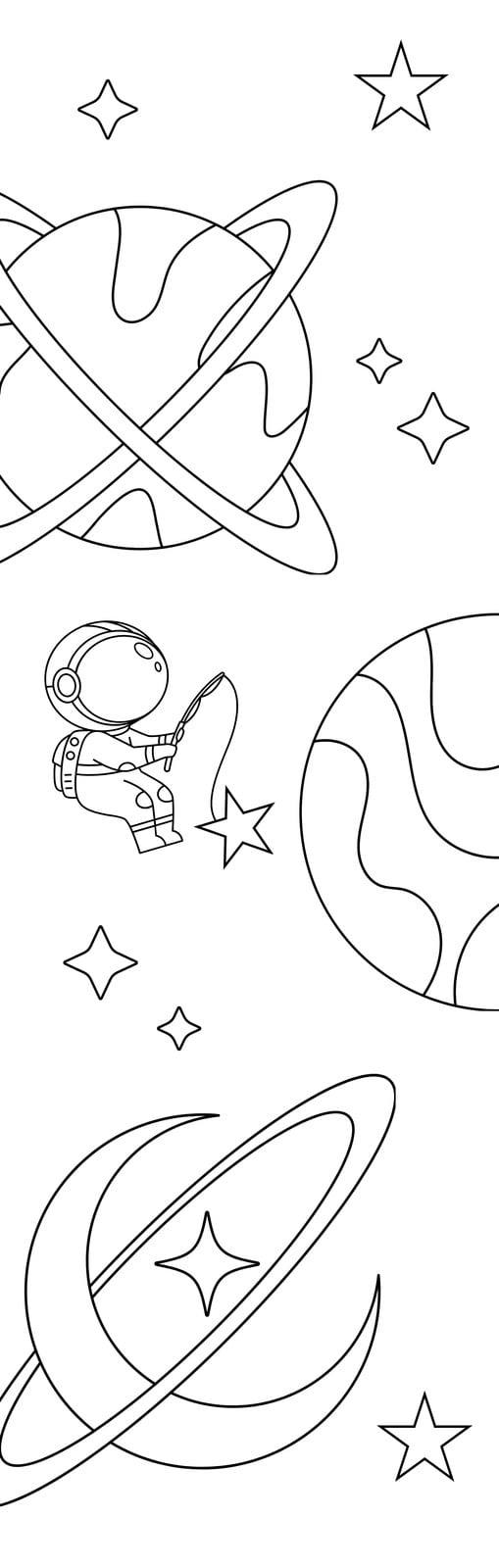 Free Custom Printable Coloring Bookmark Templates Canva