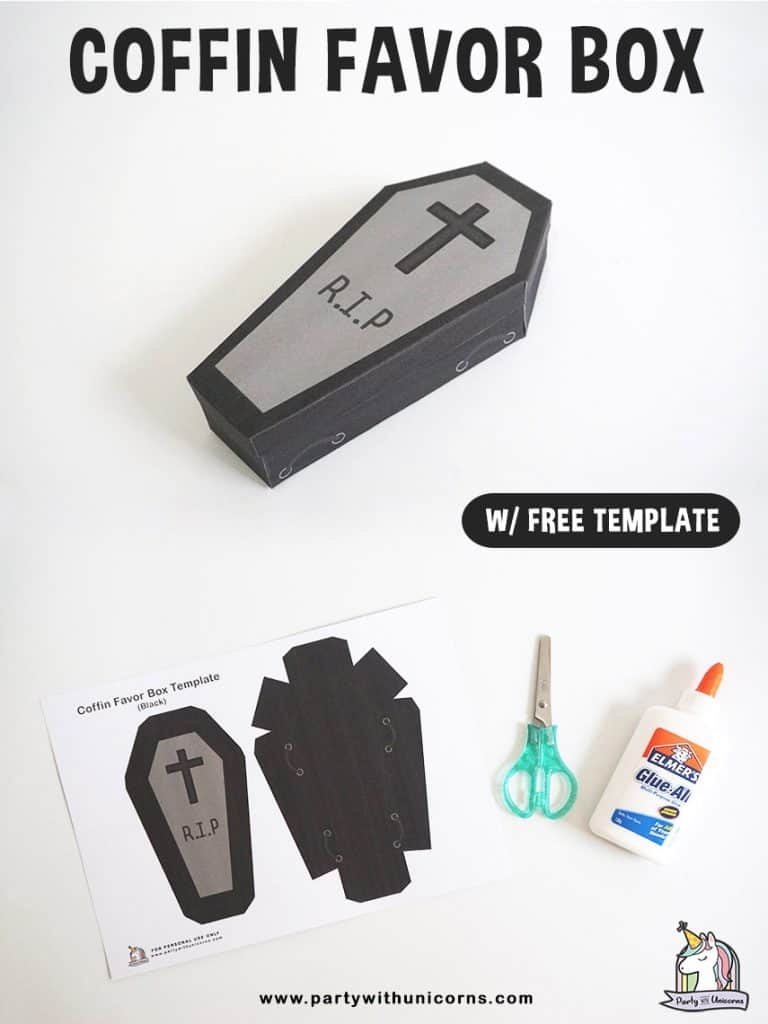 Free Printable Coffin Templates Printable