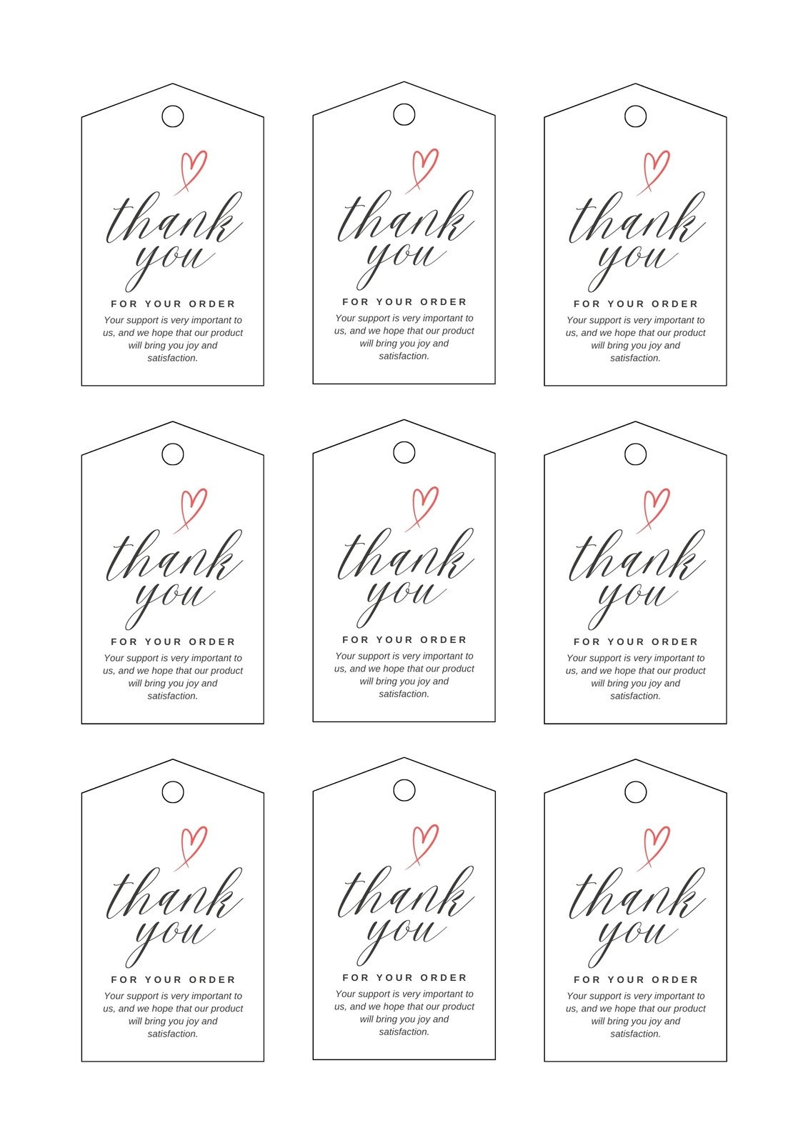 Free Printable Gift Label Templates