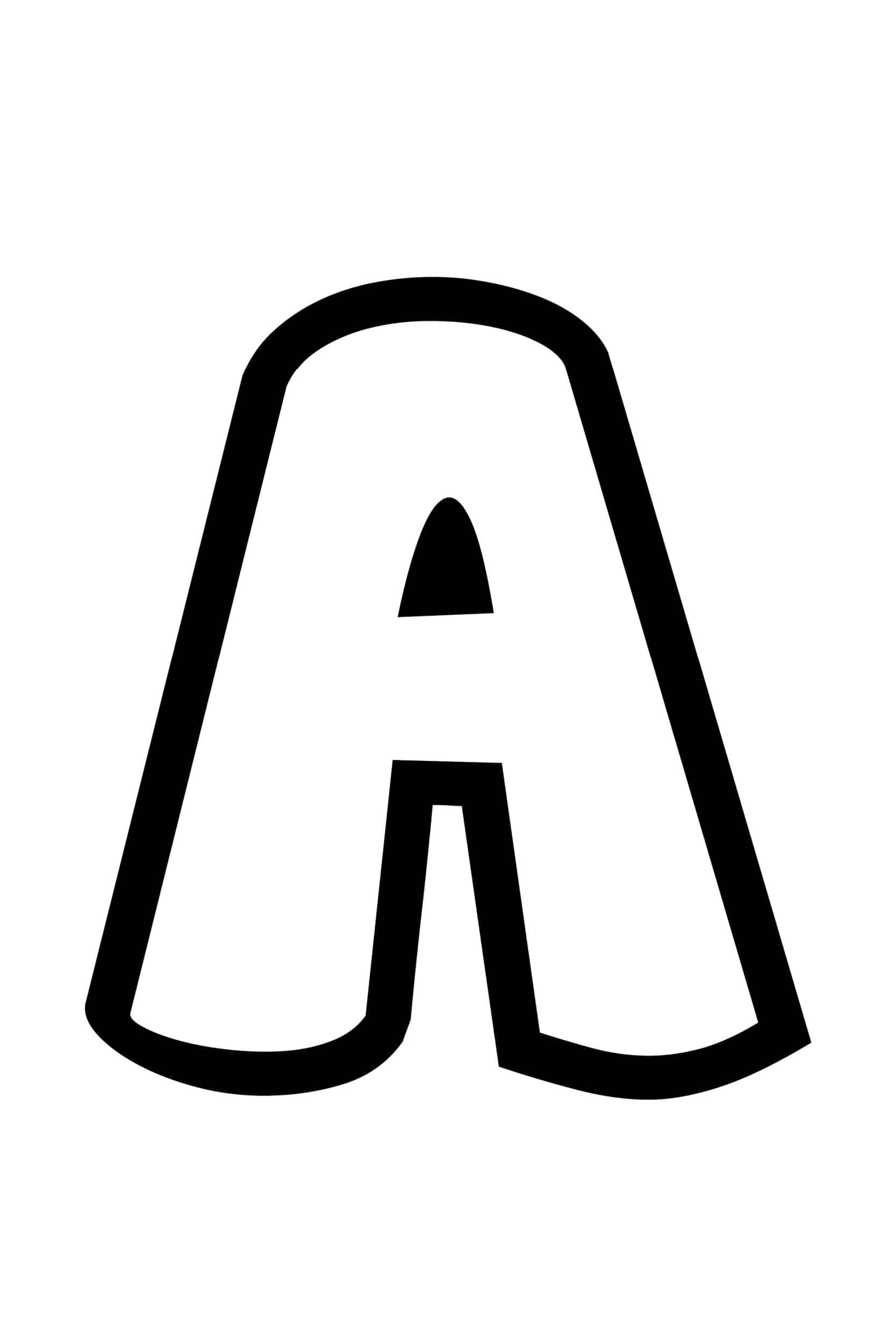 Letter A Templates Free Printable Letter A Templates Free Printable