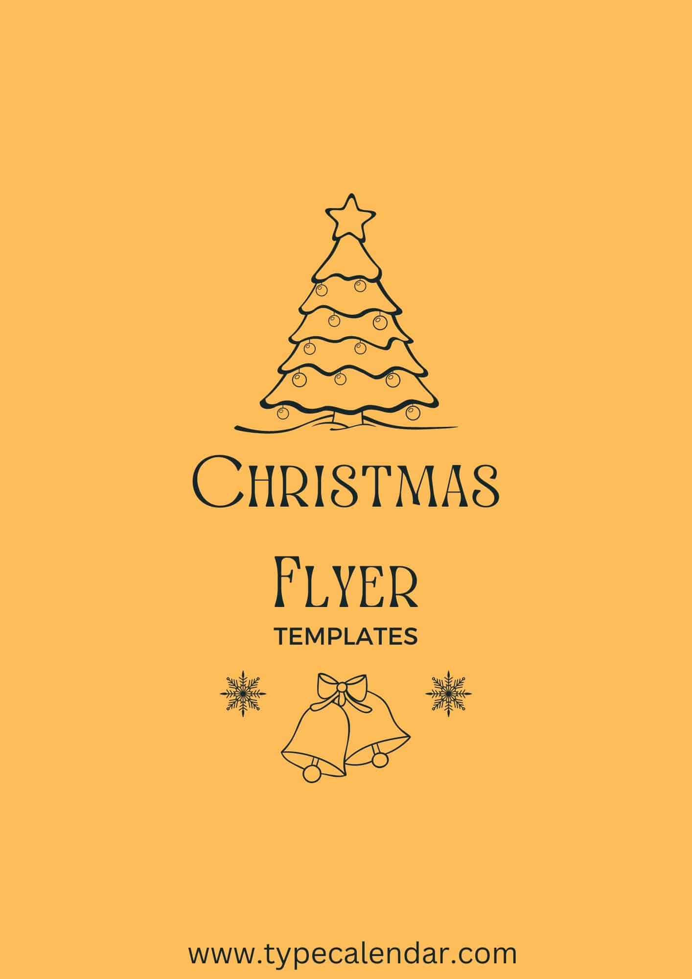 Free Printable Christmas Flyer Templates Word