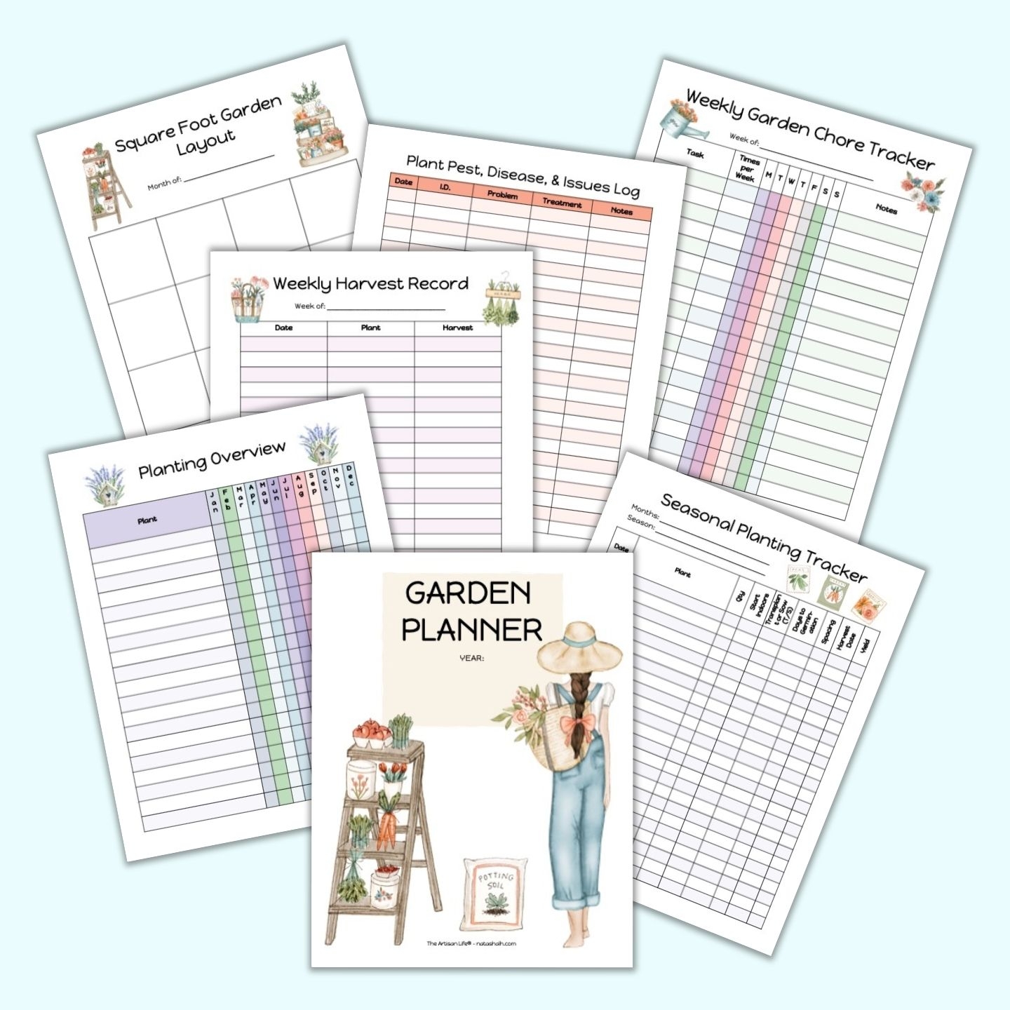 Free Printable Garden Journal Templates