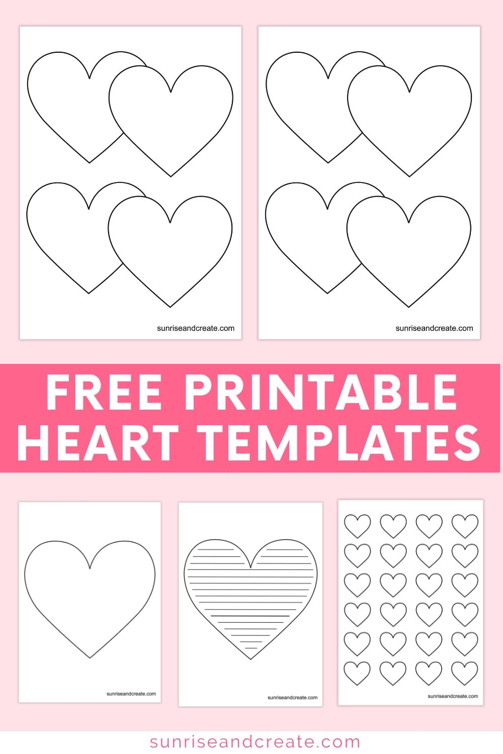 Small Heart Templates Free Printable