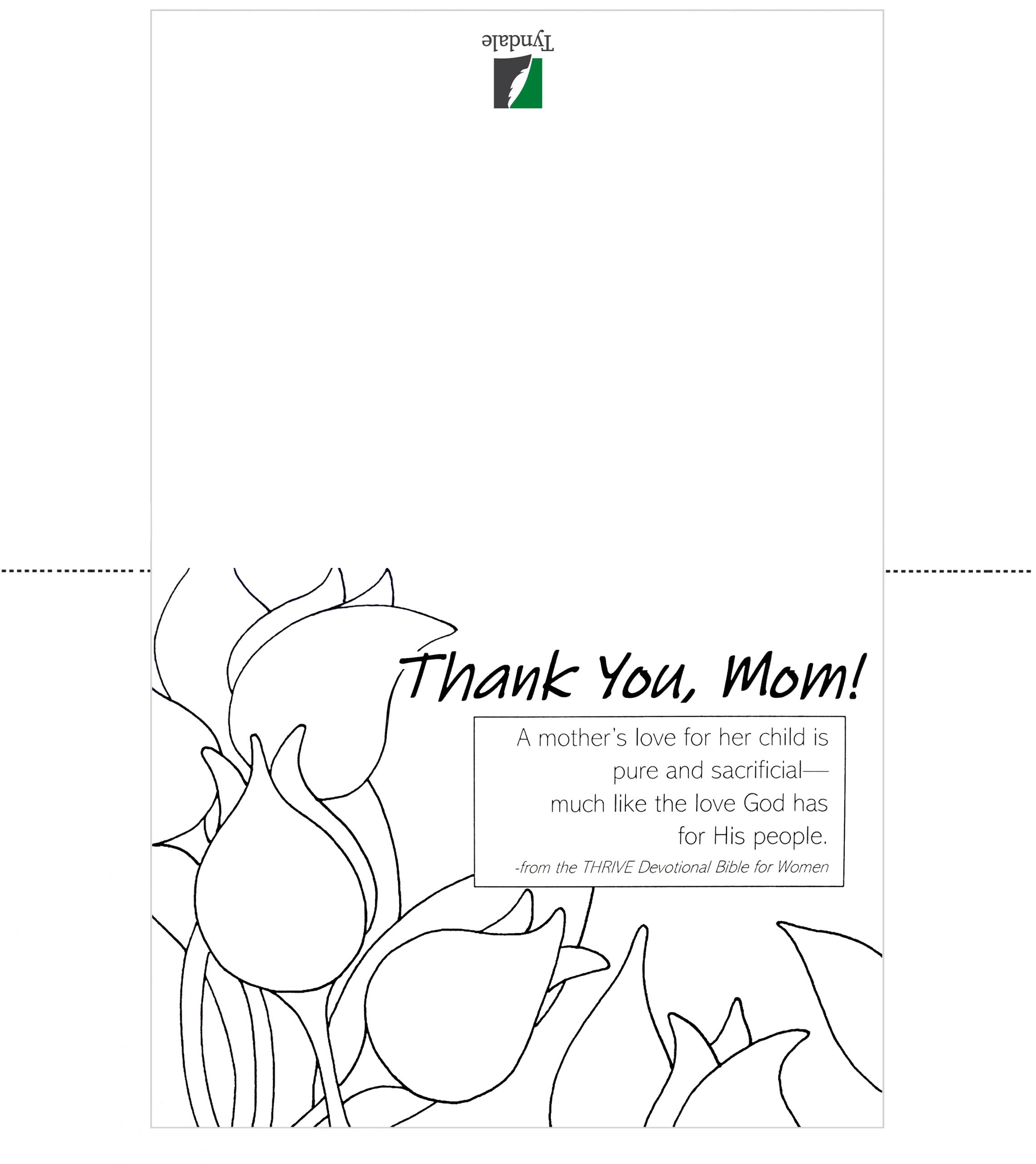 Mother'S Day Card Templates Free Printable
