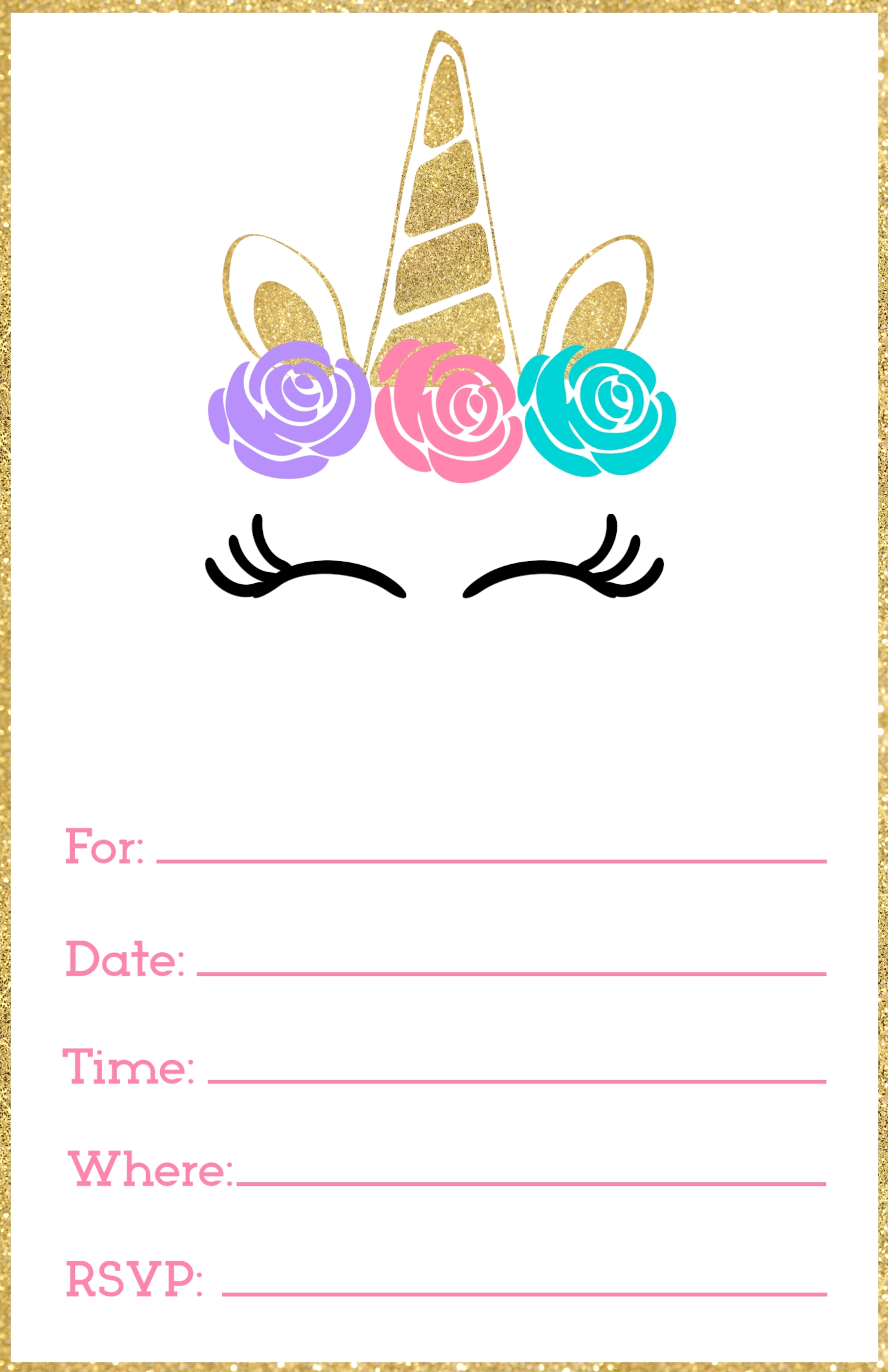 Free Printable Birthday Invitations Templates