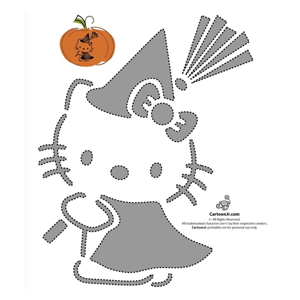 Hello Kitty Stencil 231x300 Hello Kitty Pumpkin Stencils Hello Kitty Stencil 231x300 Hello Kitty Pumpkin Stencils