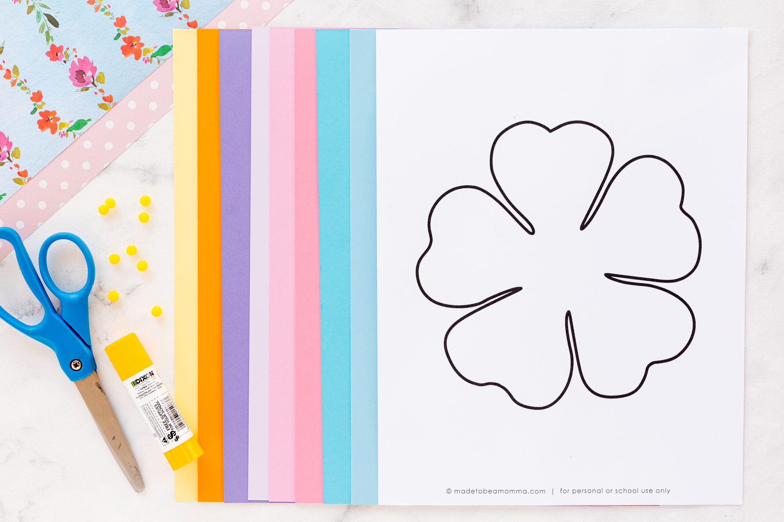 Free Printable Hibiscus Flower Templates