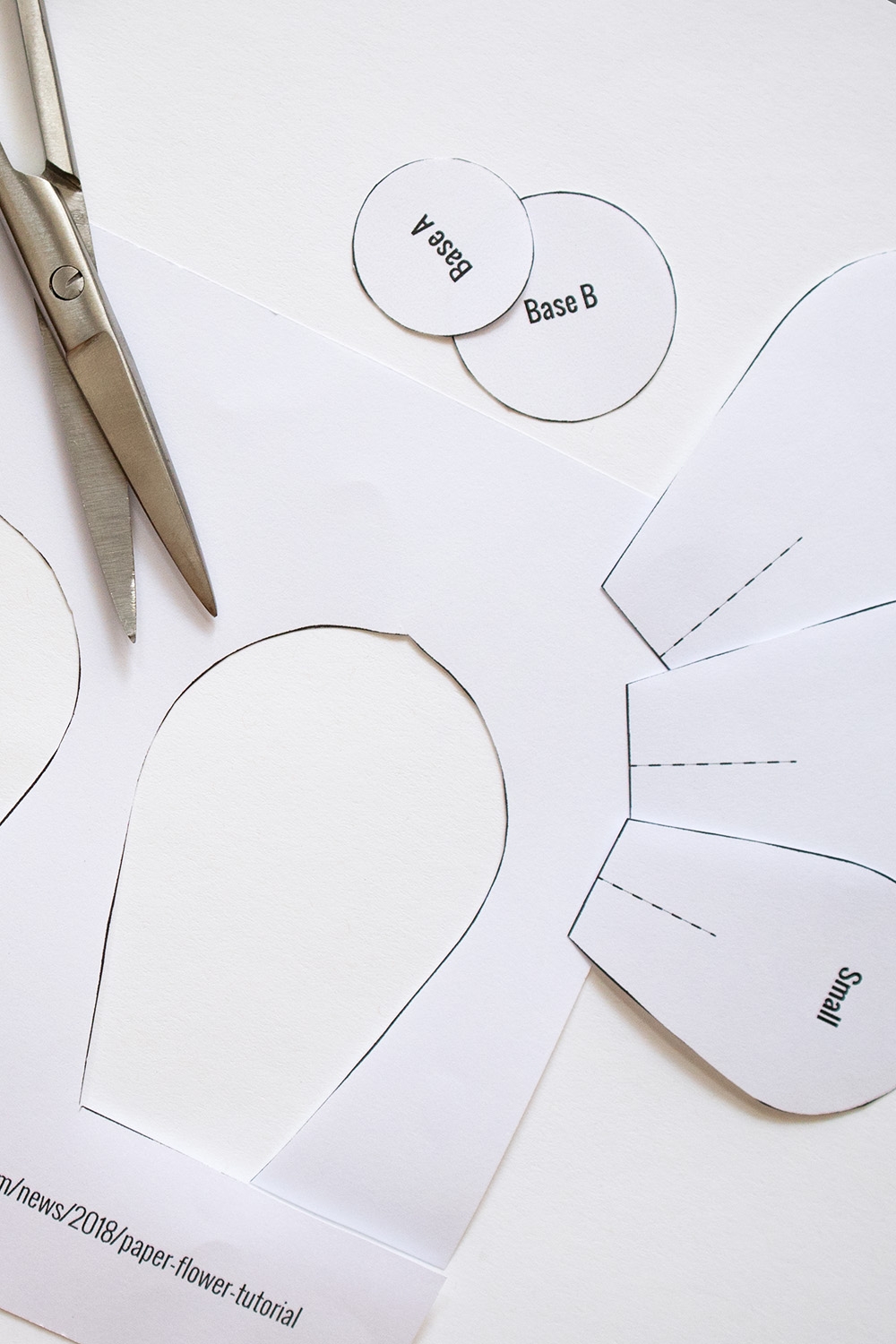 Free Paper Flower Templates Printable