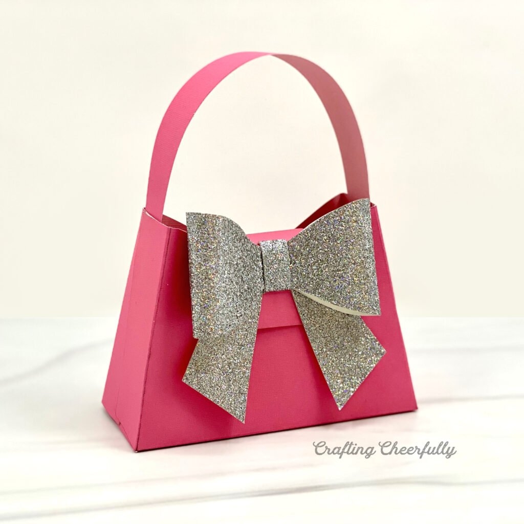 Paper Purse Party Favors Free Printable Pattern Crafting Cheerfully