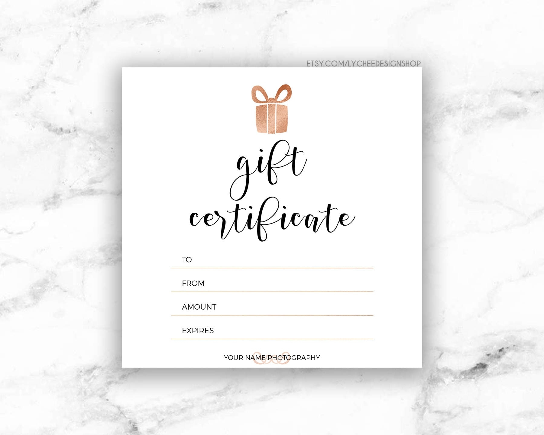 Gift Certificate Printable Templates Free