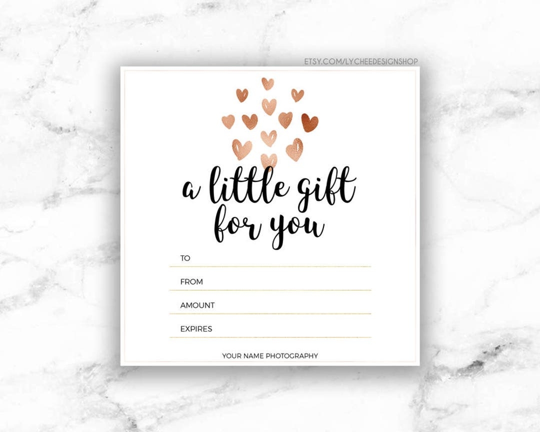 Free Gift Certificate Templates Printable