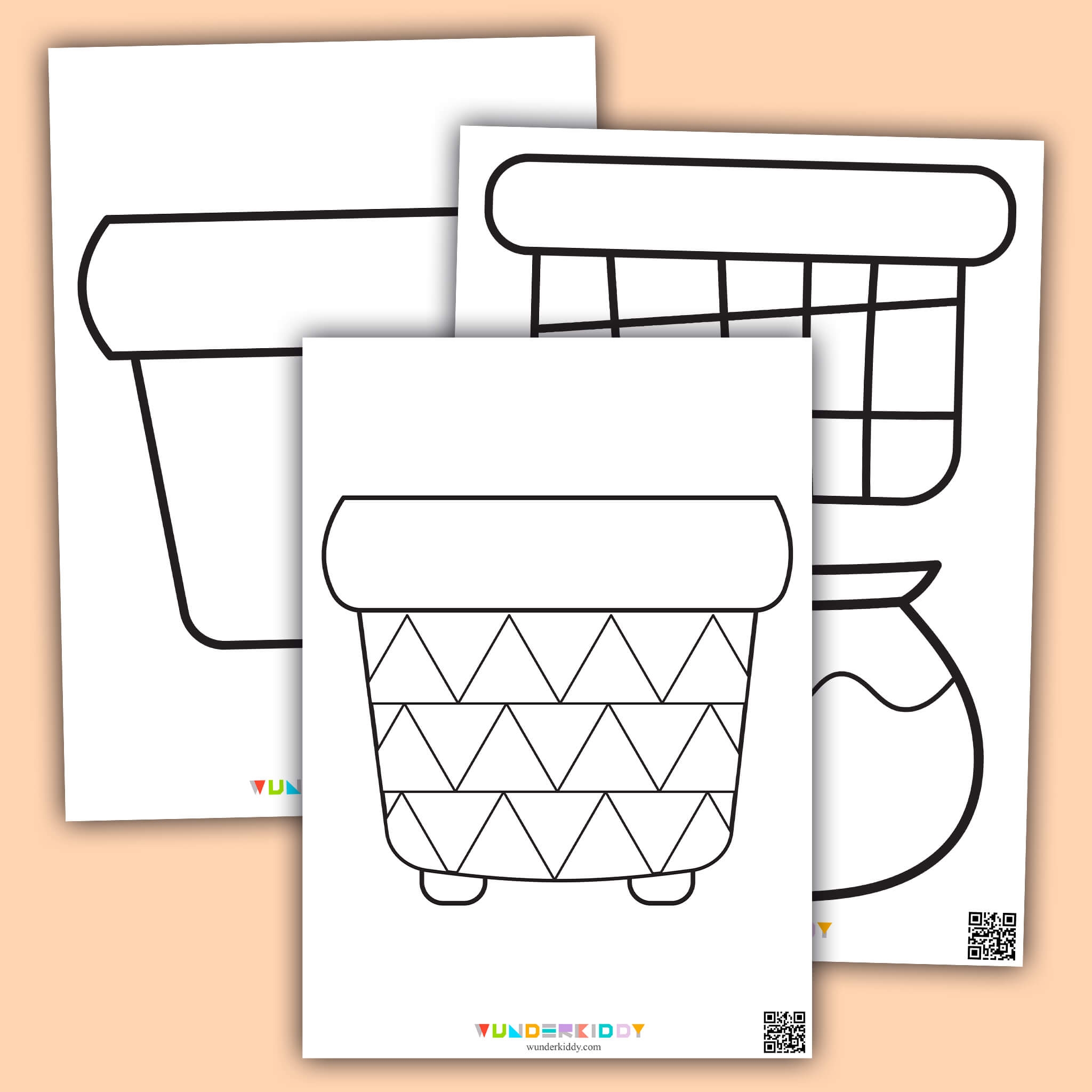 Free Printable Flower Pot Templates
