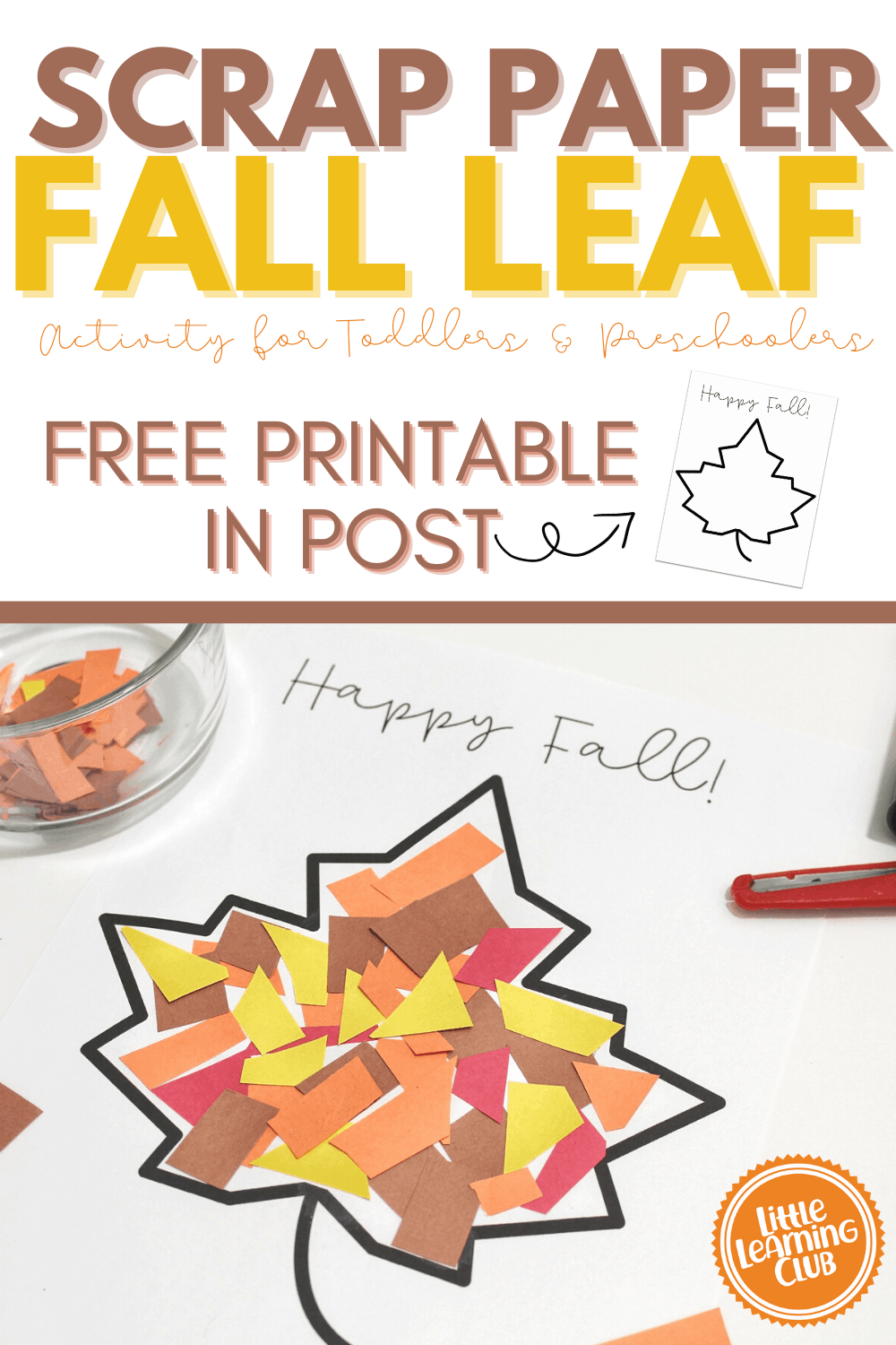 Free Printable Fall Craft Templates