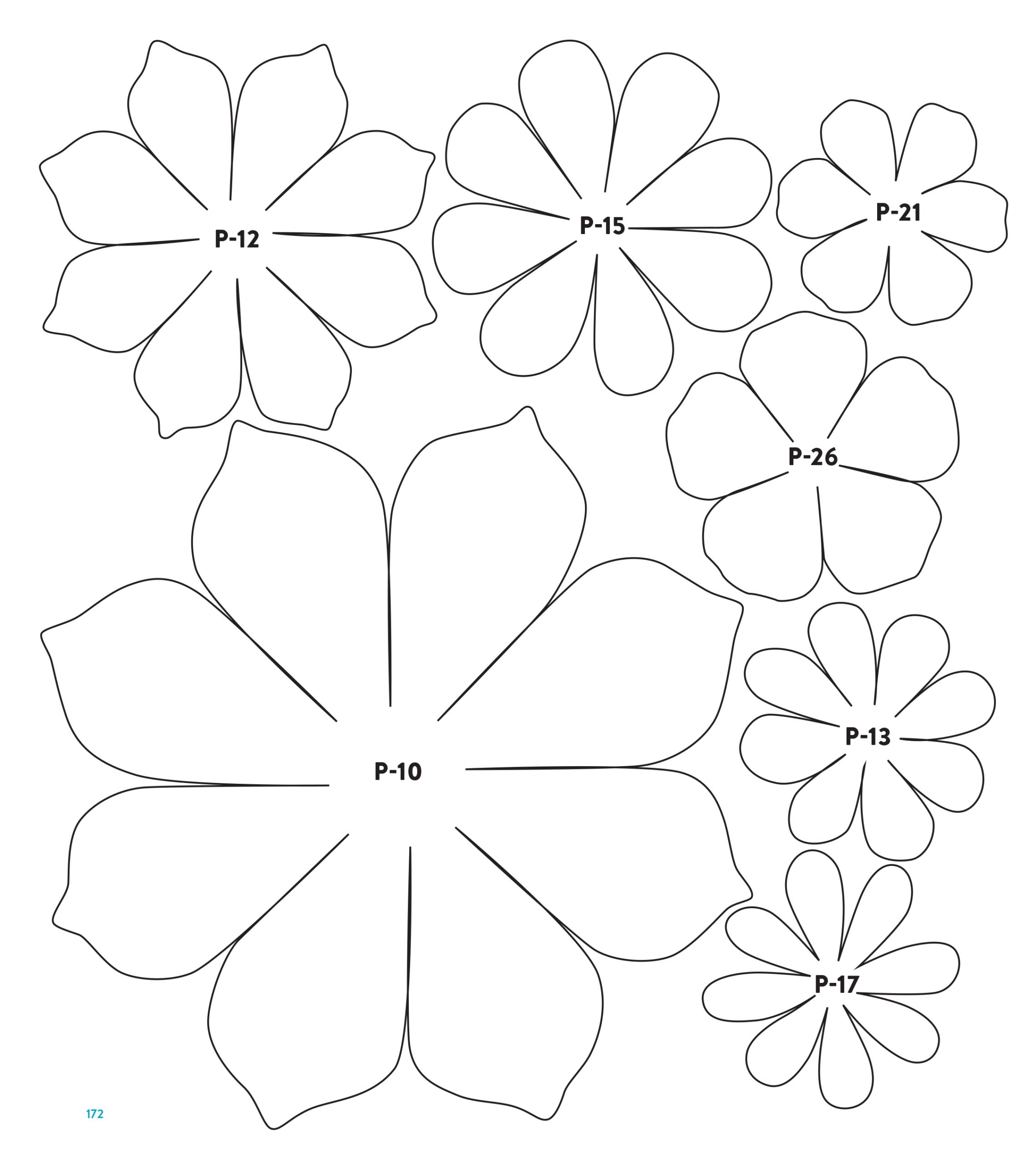 Free Printable Templates Of Flowers