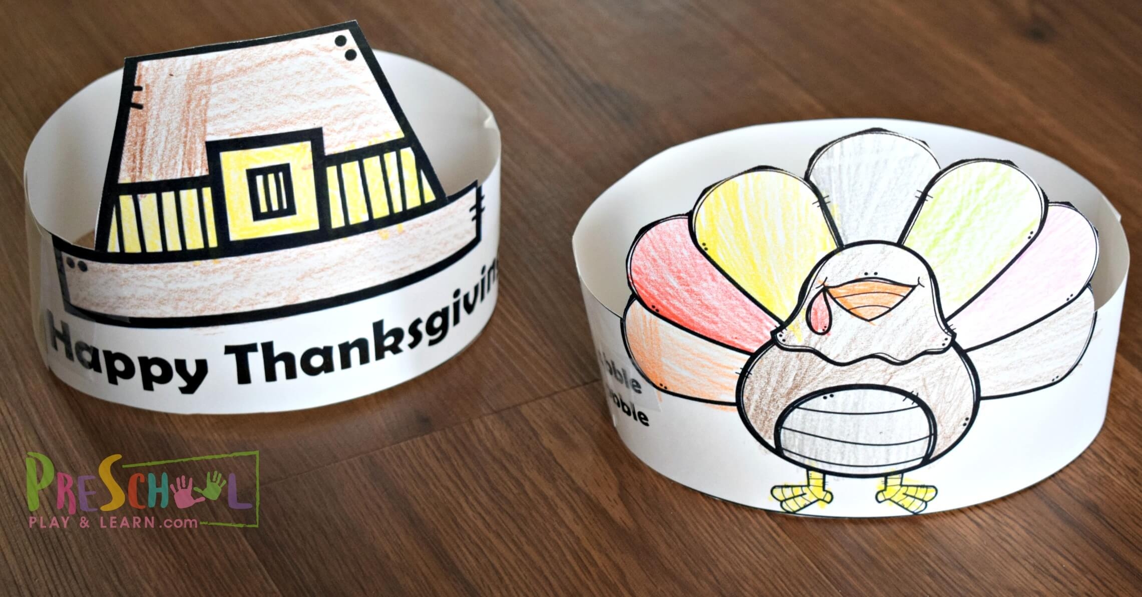 Free Printable Turkey Hat Templates