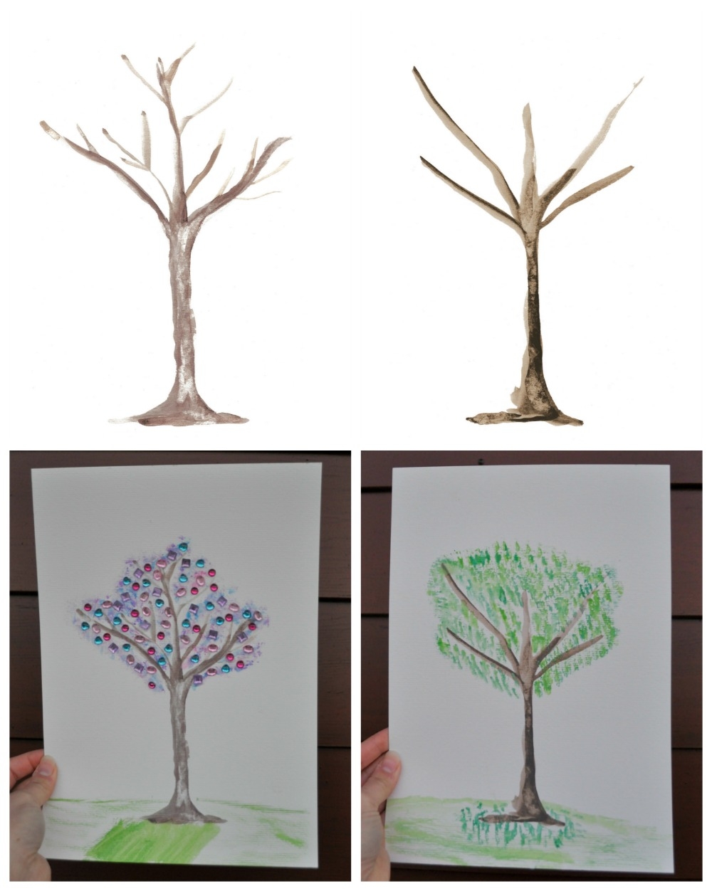 Free Printable Tree Trunk Templates