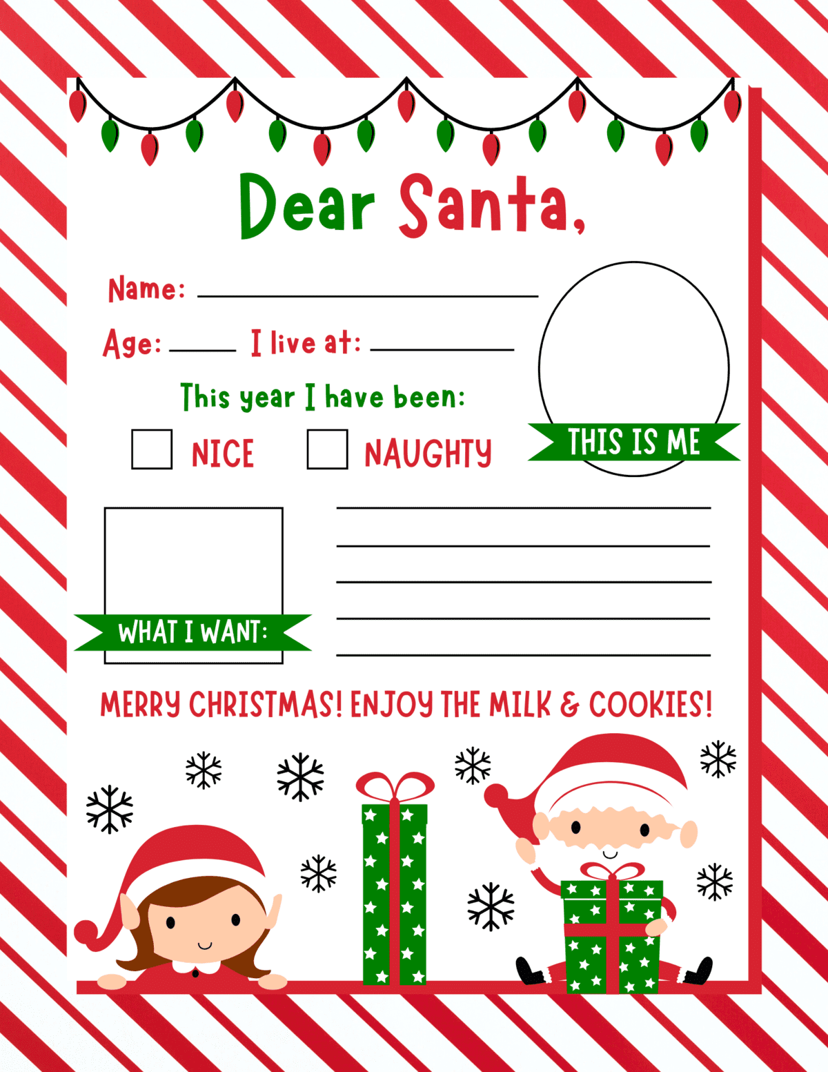 10 Free Printable Letters To Santa Templates Prudent Penny Pincher 10 Free Printable Letters To Santa Templates Prudent Penny Pincher