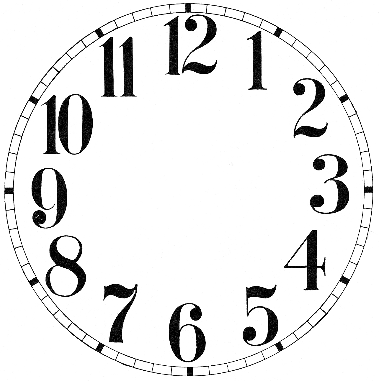16 Clock Face Images Print Your Own The Graphics Fairy 16 Clock Face Images Print Your Own The Graphics Fairy