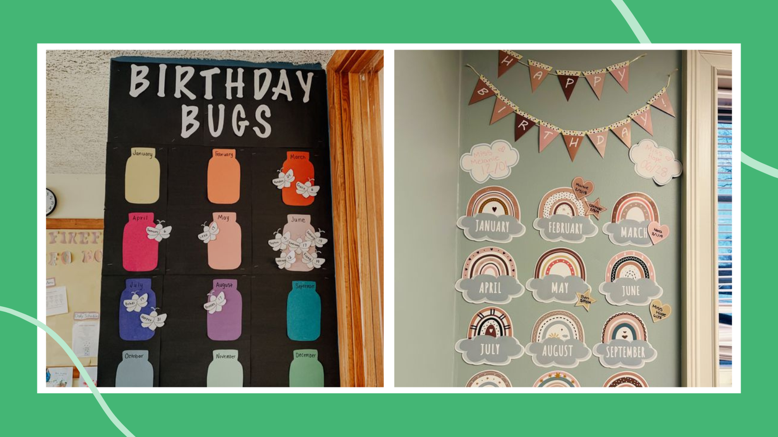 Free Printable Birthday Bulletin Board Template