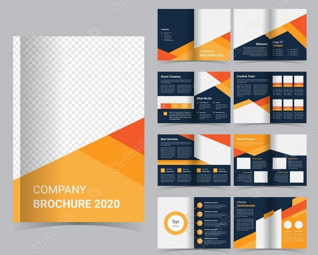35 Free Brochure Templates For Word Tri Fold Half Fold More Design Shack