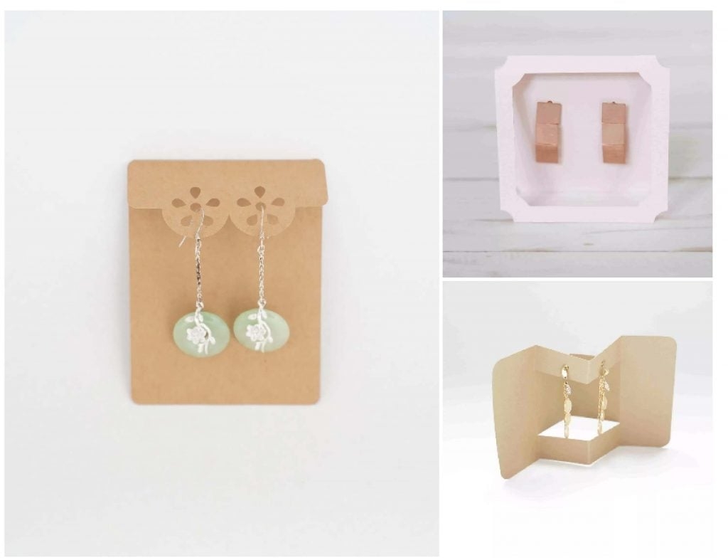 5 Free Earring Card Template SVGs 5 Free Earring Card Template SVGs