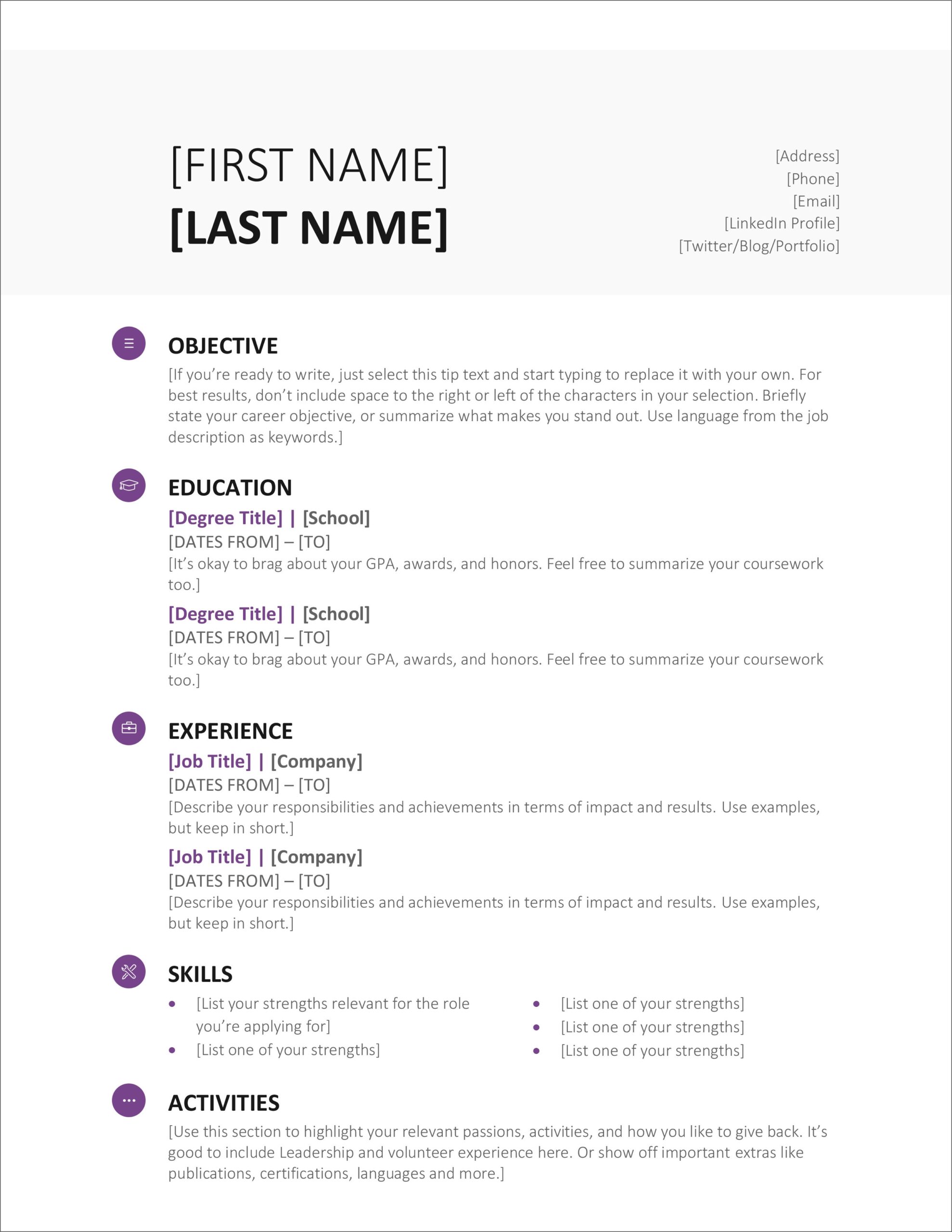 55 Free Modern Resume CV Templates Minimalist Simple Clean Design 55 Free Modern Resume CV Templates Minimalist Simple Clean Design