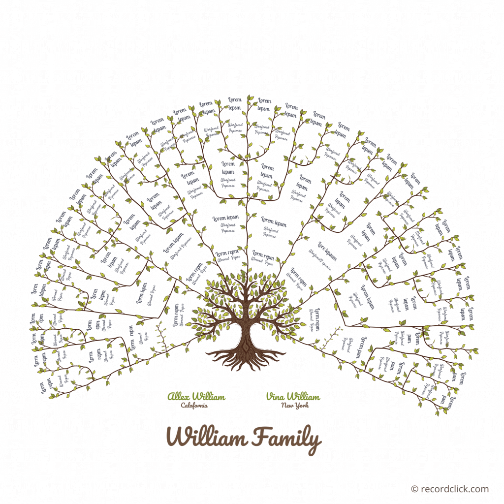 Free Printable Family Tree Templates