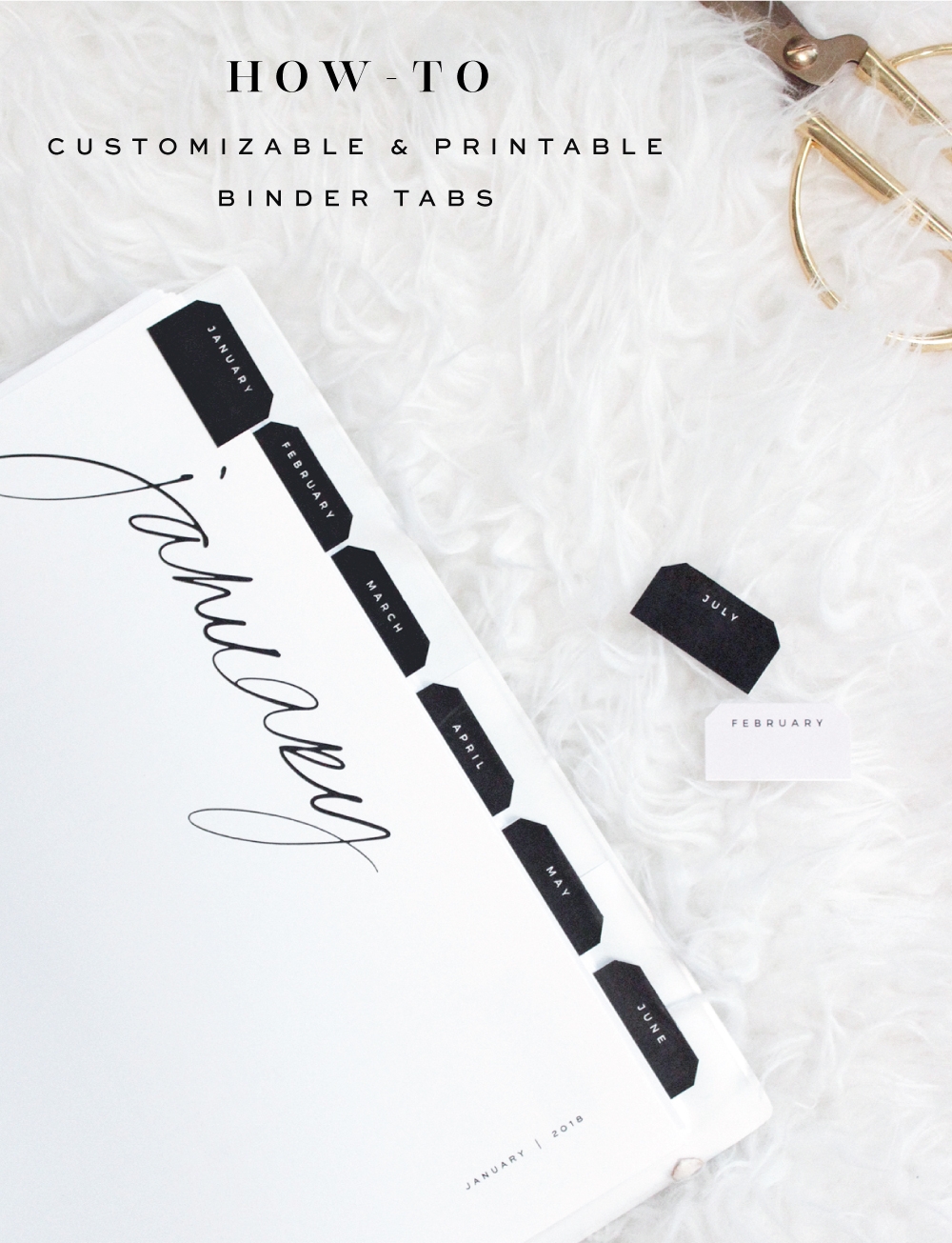 Free Printable Index Tabs Template