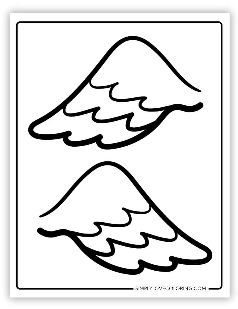 Free Printable Angel Wings Templates