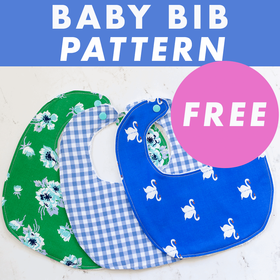 Free Printable Baby Bib Template