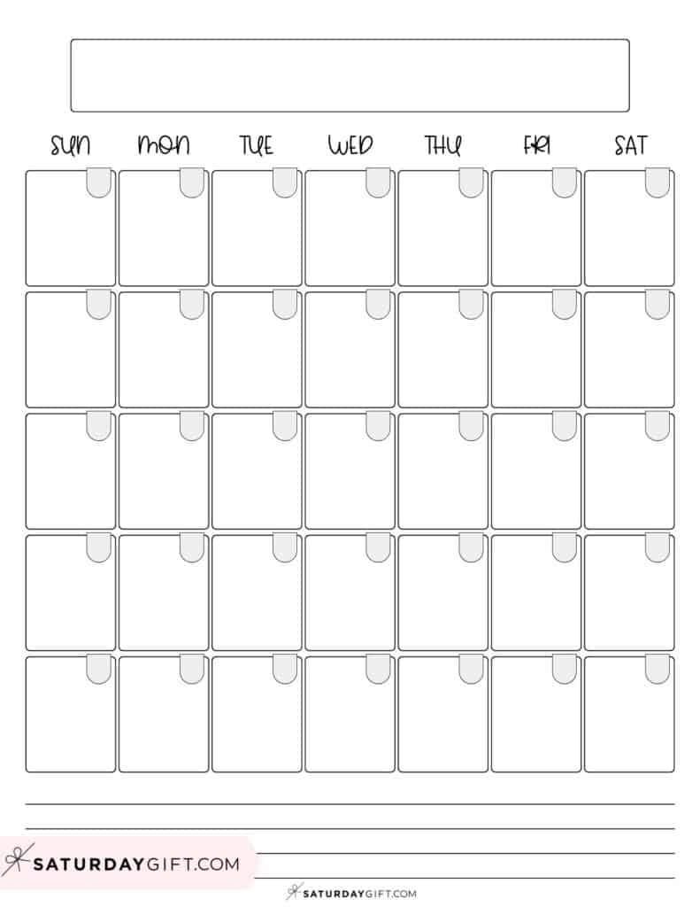 Free Printable Calendar Templates 2018 Free Printable Calendar Templates 2018