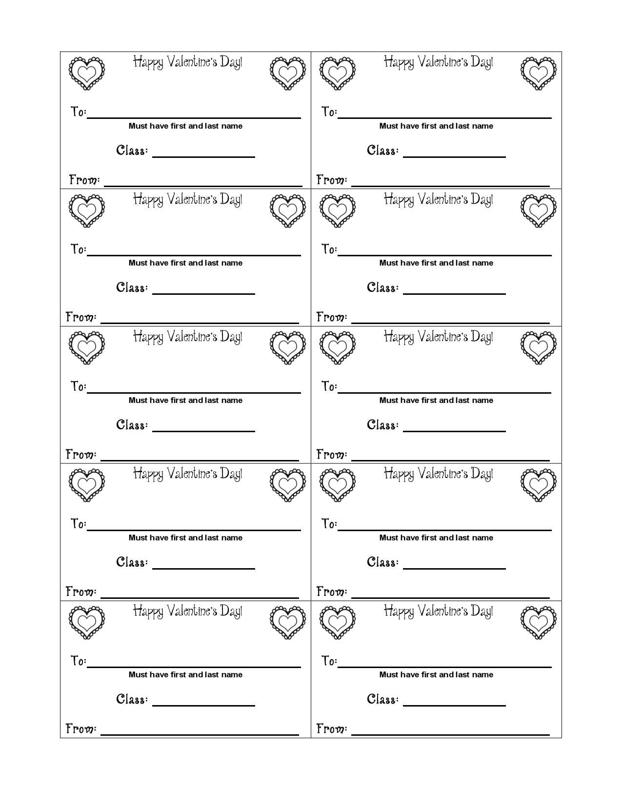 Free Printable Candy Gram Templates
