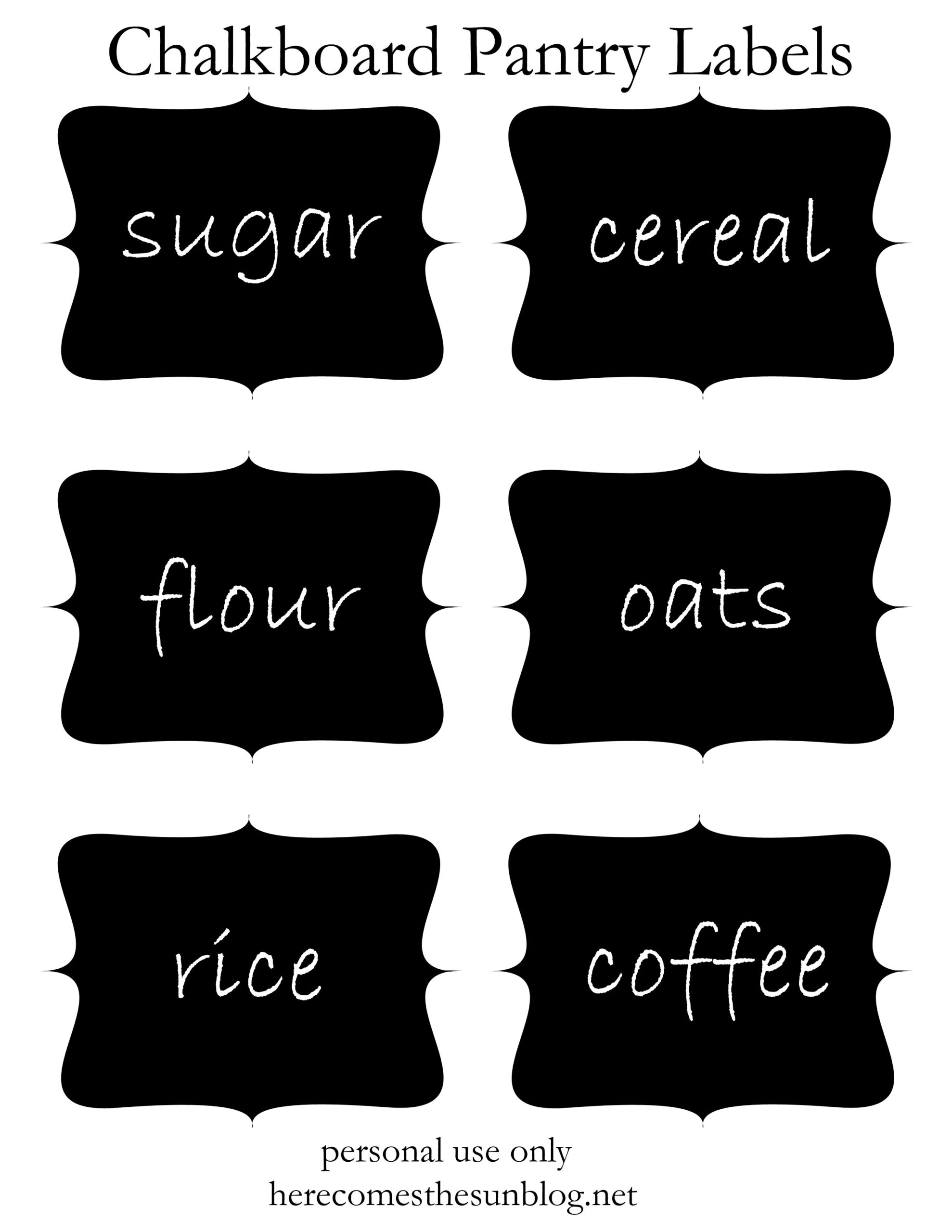 Chalkboard Pantry Labels Free Printable Kelly Leigh Creates Chalkboard Pantry Labels Free Printable Kelly Leigh Creates