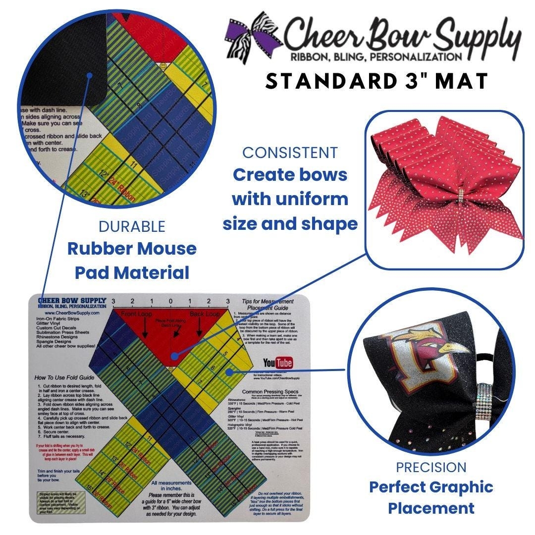 Free Printable Cheer Bow Folding Template Free Printable Cheer Bow Folding Template