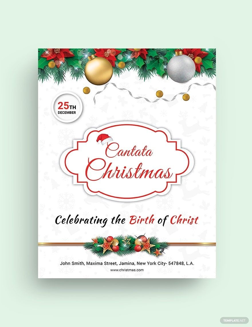 Christmas Church Flyer Template In Word PSD Publisher Pages Google Docs Download Template Christmas Church Flyer Template In Word PSD Publisher Pages Google Docs Download Template