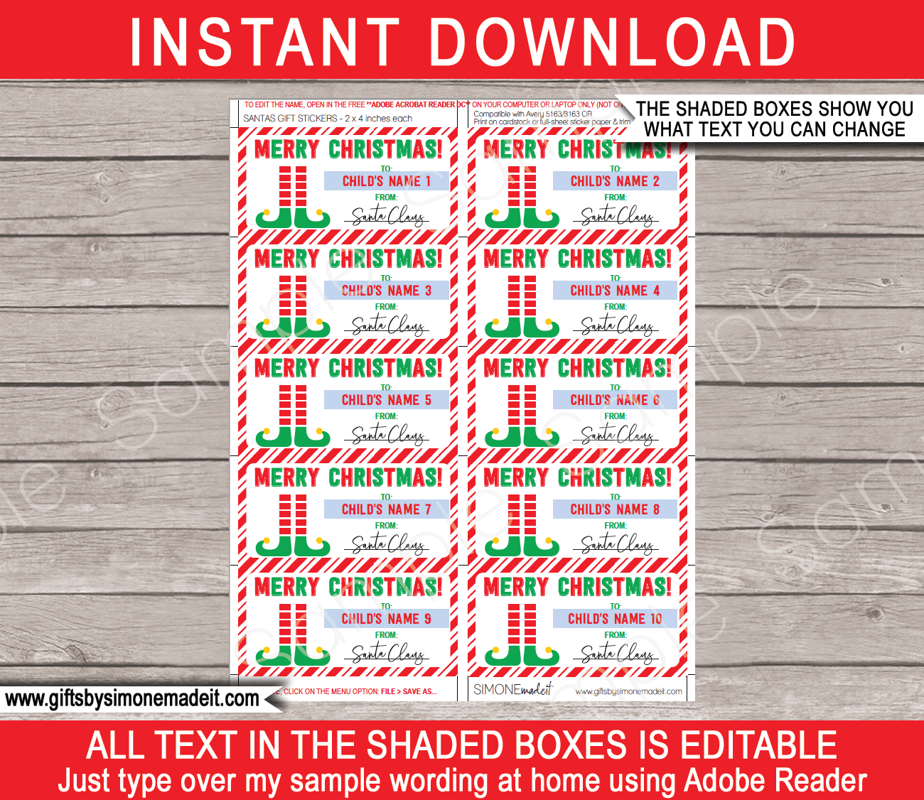 Christmas Labels Free Printable Templates Christmas Labels Free Printable Templates